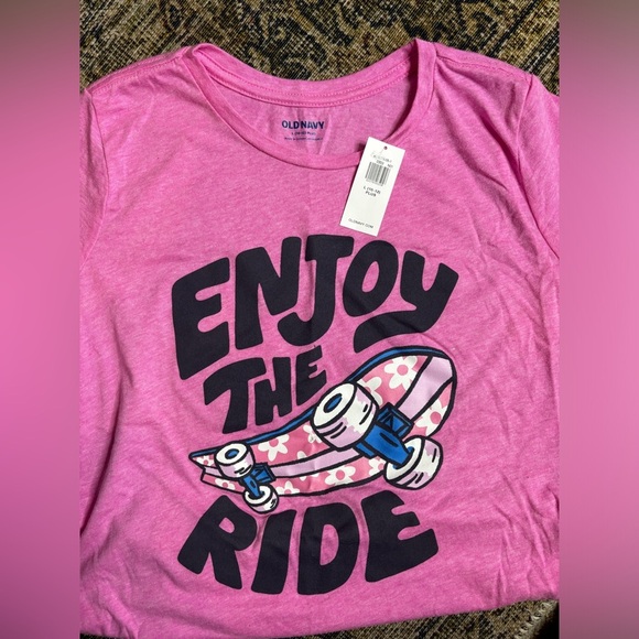 Old Navy Enjoy The Ride T Shirt - Picture 2 of 3
